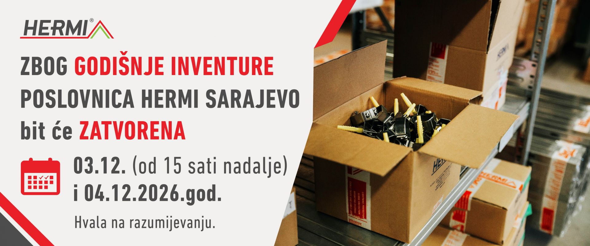 Godišnja inventura Hermi 2026